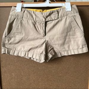 J. Crew Twill Chino Shorts